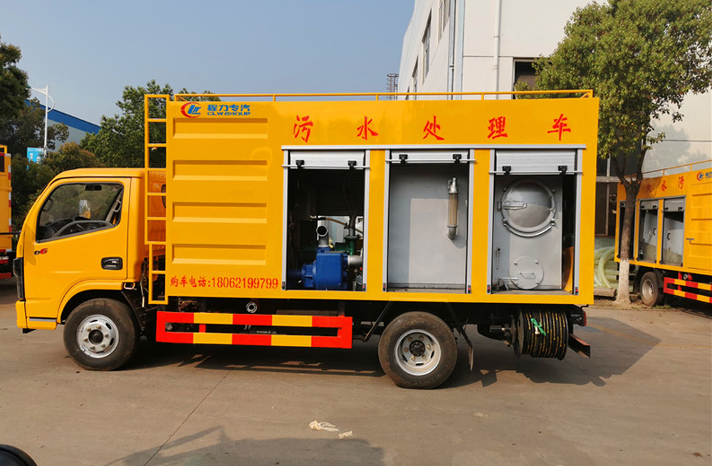 281华电污水分离车